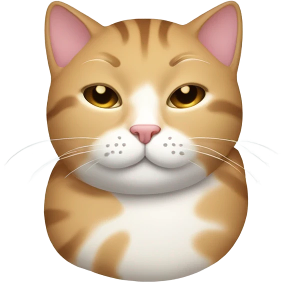 Cat sleeping  emoji