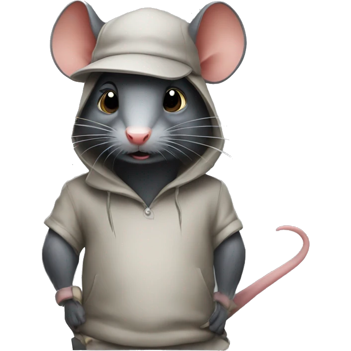 Baddie rat emoji