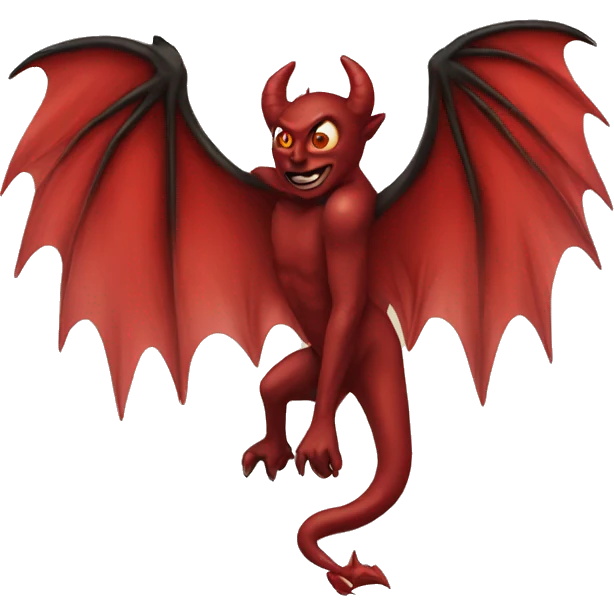 devil wing emoji
