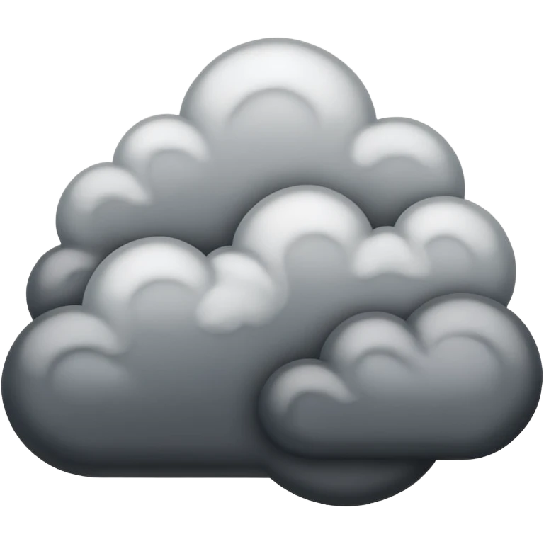 fight cloud emoji