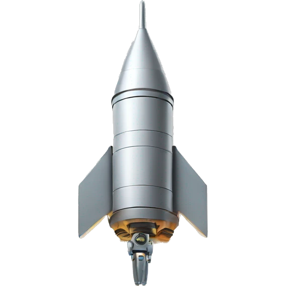 ROBOT ON TOP OF A ROCKET... emoji