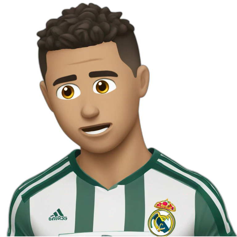 Christian ronaldo cry emoji