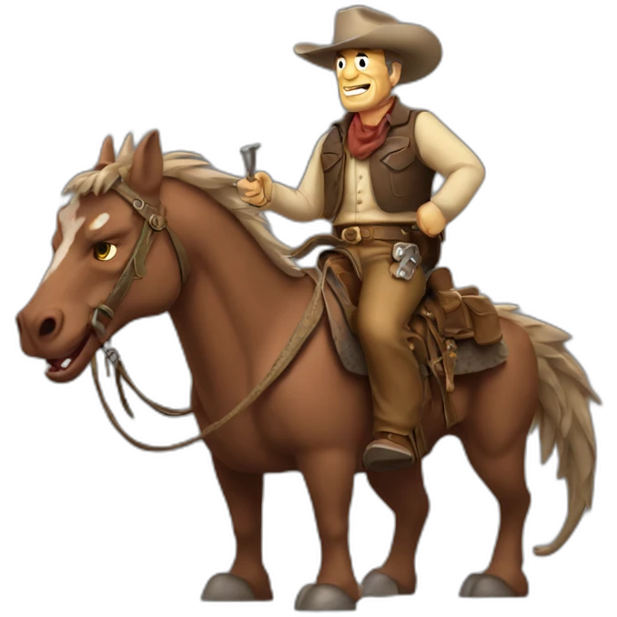 john wayne ride dragon emoji