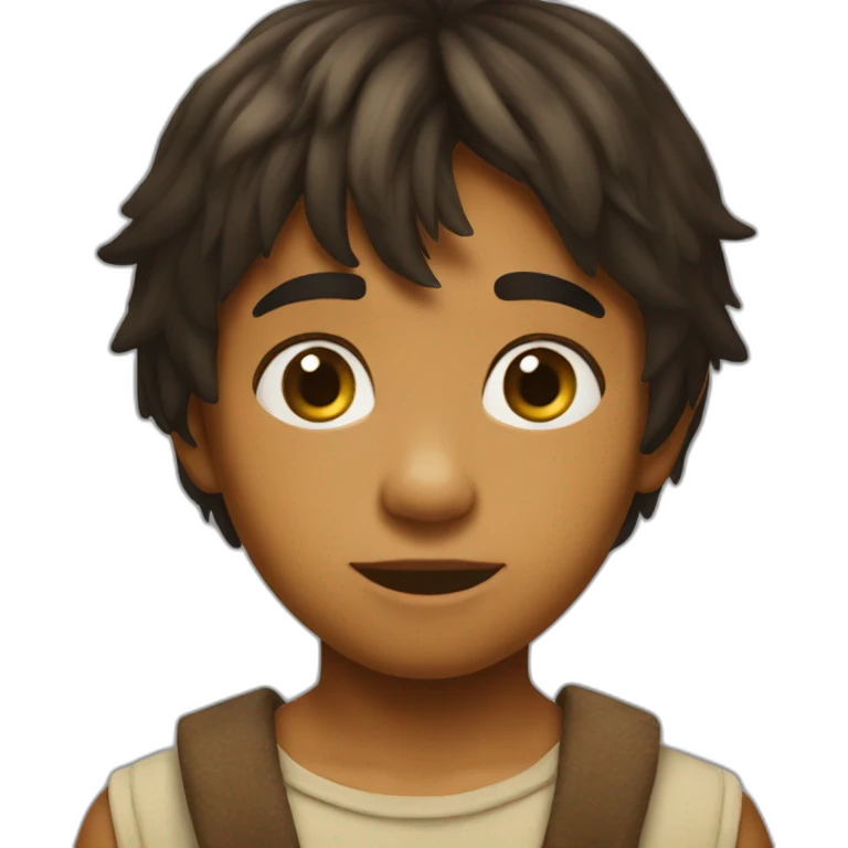 Mowgli enfant emoji