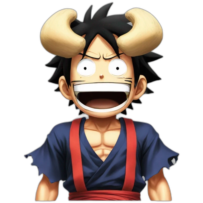 Monkey d luffy gear 5 emoji