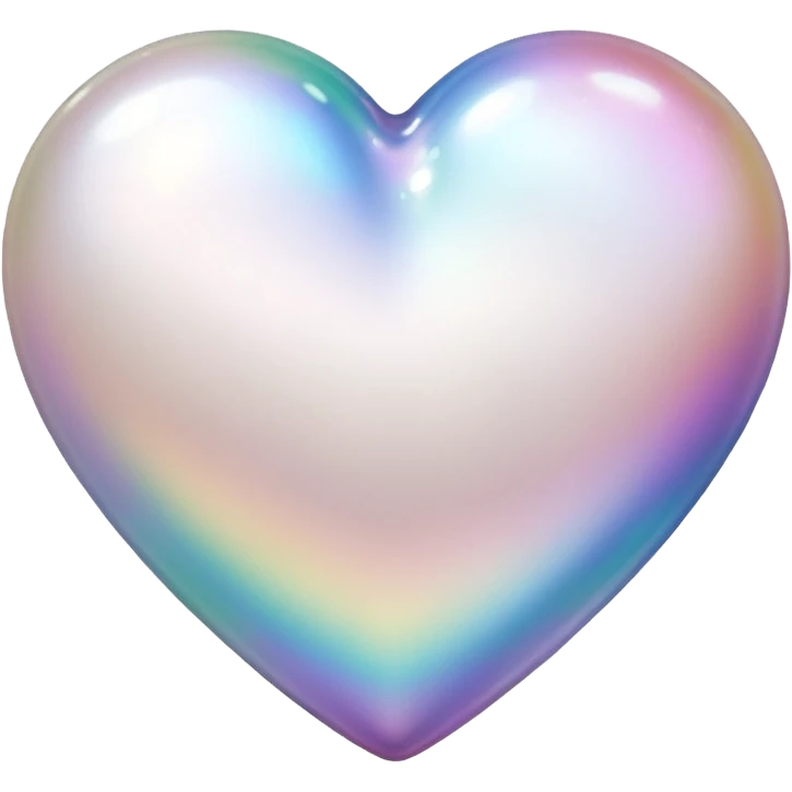pearl heart emoji
