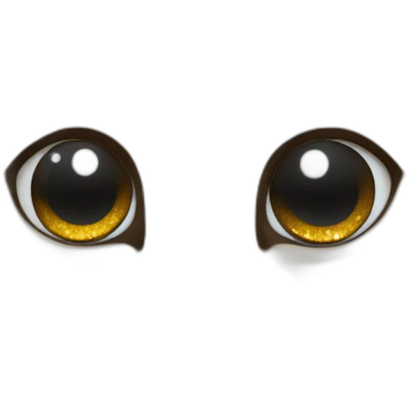 Chat avec des paillettes dans les yeux emoji