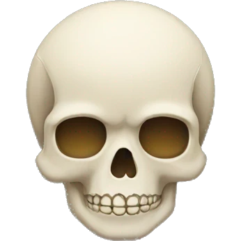 skull emoji with side eyes emoji