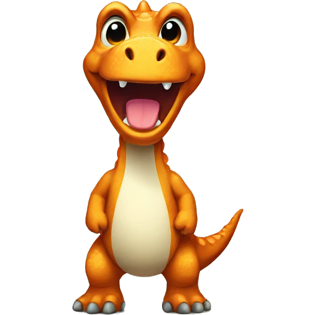 Dino with socks  emoji