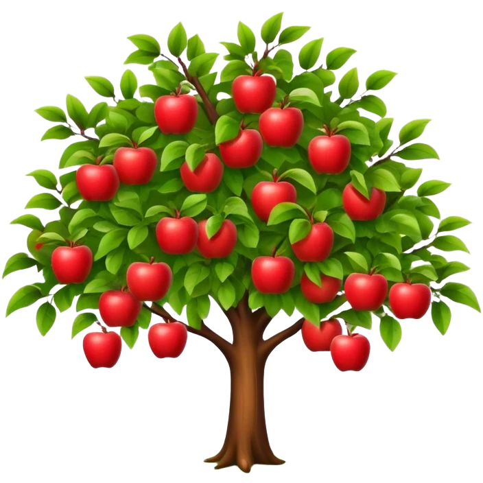 apple tree emoji