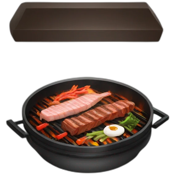 Korean bbq emoji