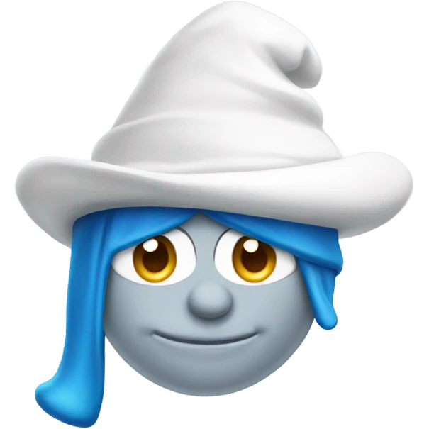 Smurf hat emoji