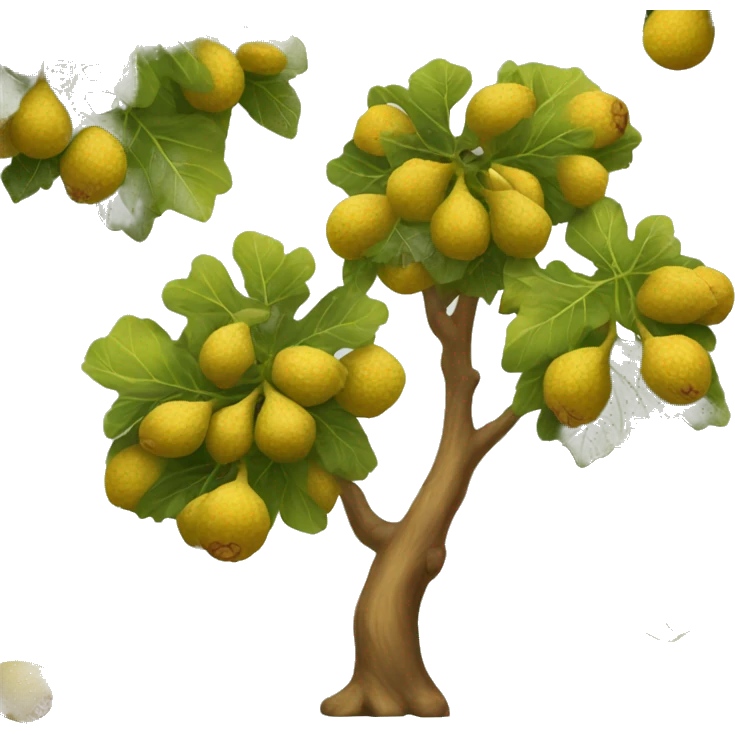 Golden fig tree emoji