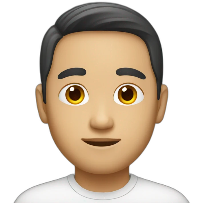Half Asian emoji