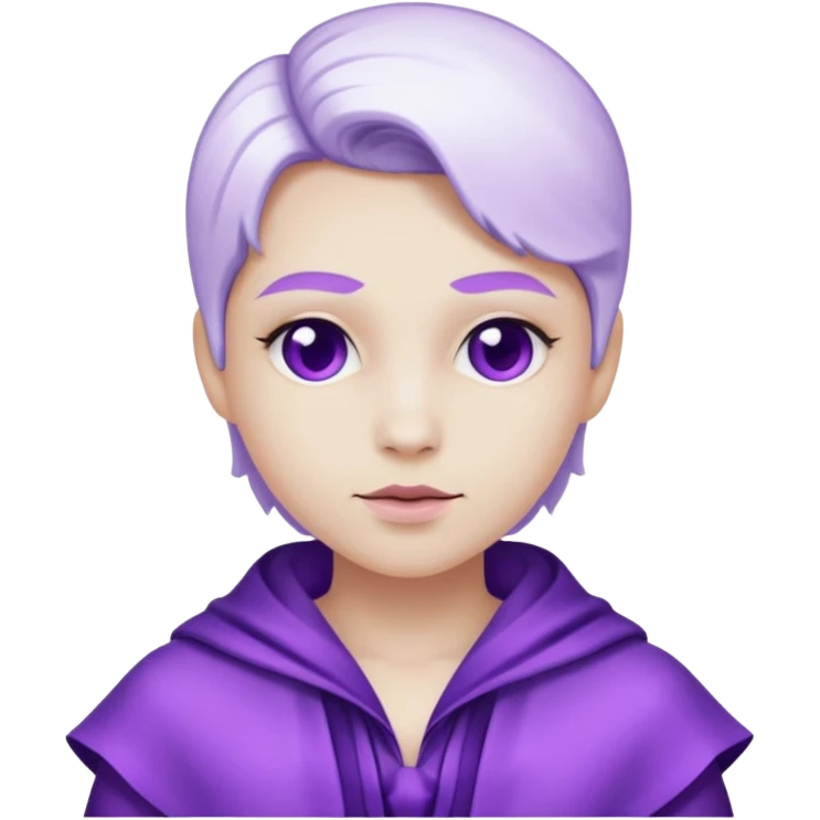 -18 branco e roxo emoji