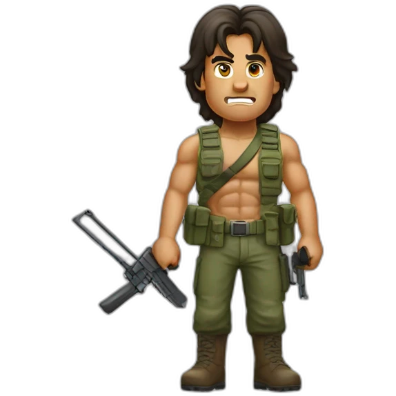 Jhon Rambo emoji
