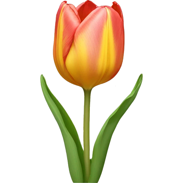 Tulip flower emoji