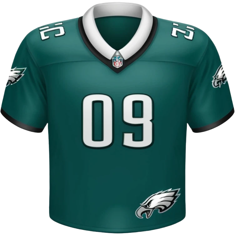 philadelphia eagles jersey | need only jersey without numbers emoji