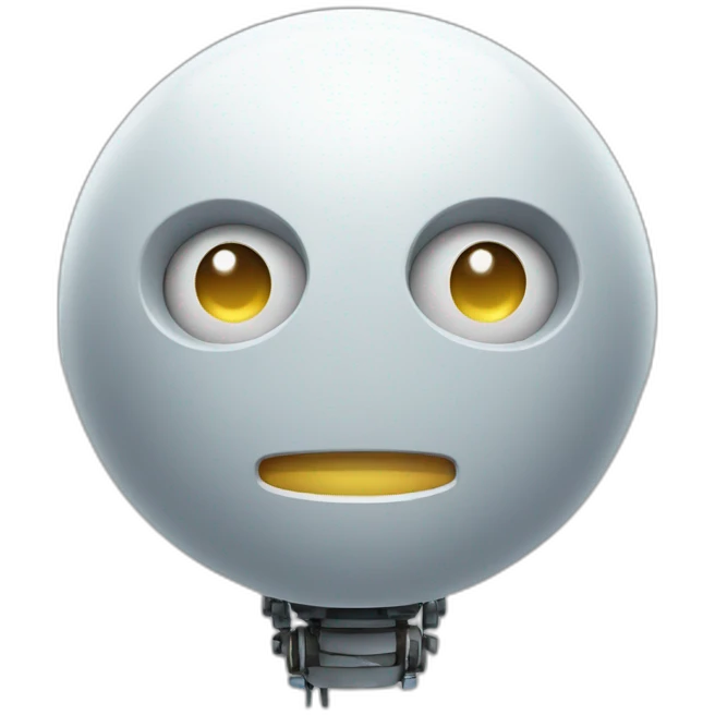 robot speech bubble emoji