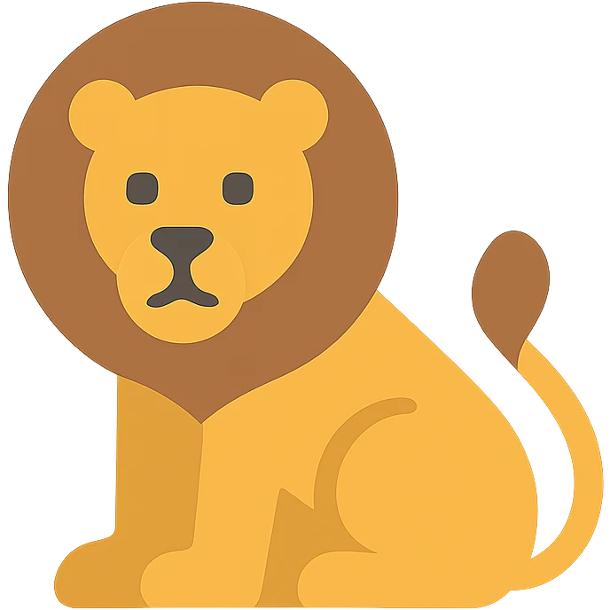 Lion emoji