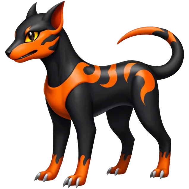Salandit-Houndoom-Litten-Hybrid (Full body) emoji