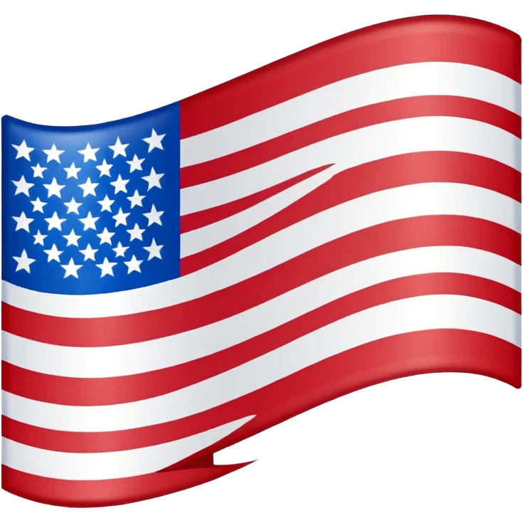 US flag turned uoside down emoji