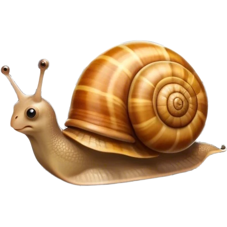 A snail on a crosswalk  emoji