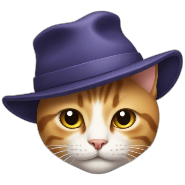 cat in a hat emoji