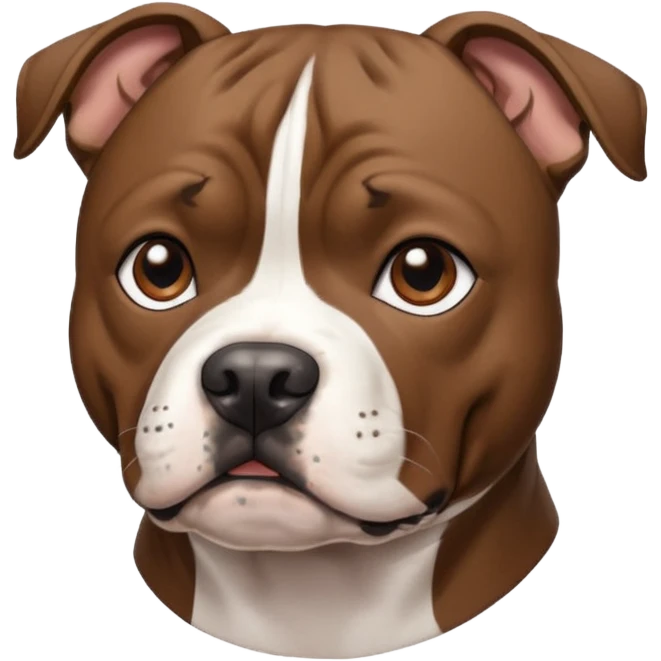 brindle staffordshire bull terrier emoji