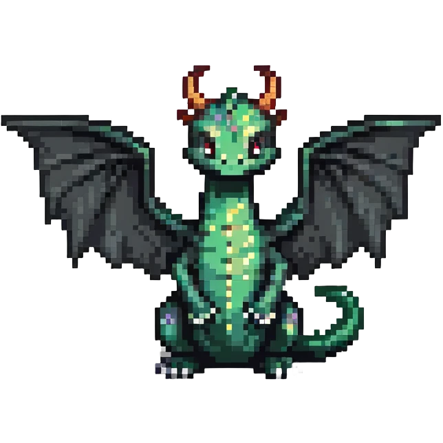 dragon with tiny wings emoji