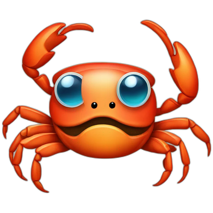 Cool Crab Clip-art emoji