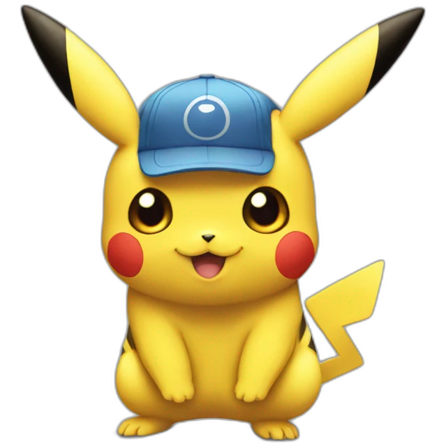 Pikachu avec tous les pokemon emoji