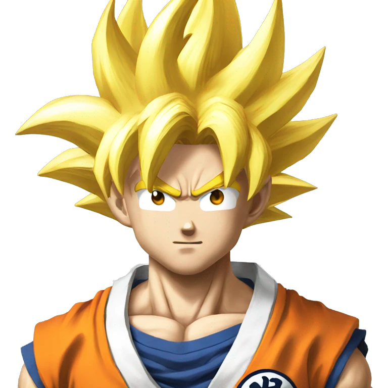 Goku from dragon ball z emoji
