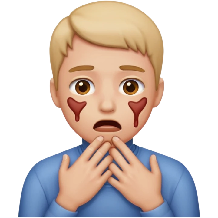 Choking yourself  emoji