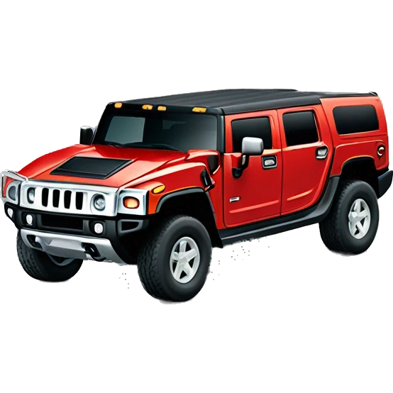 Hummer truck  emoji
