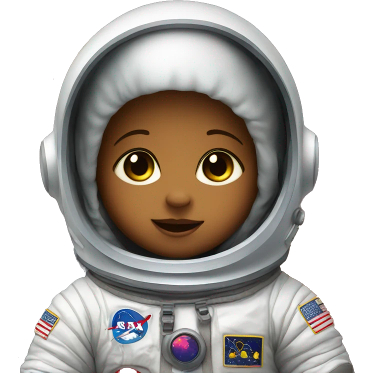 Baby in space suit emoji