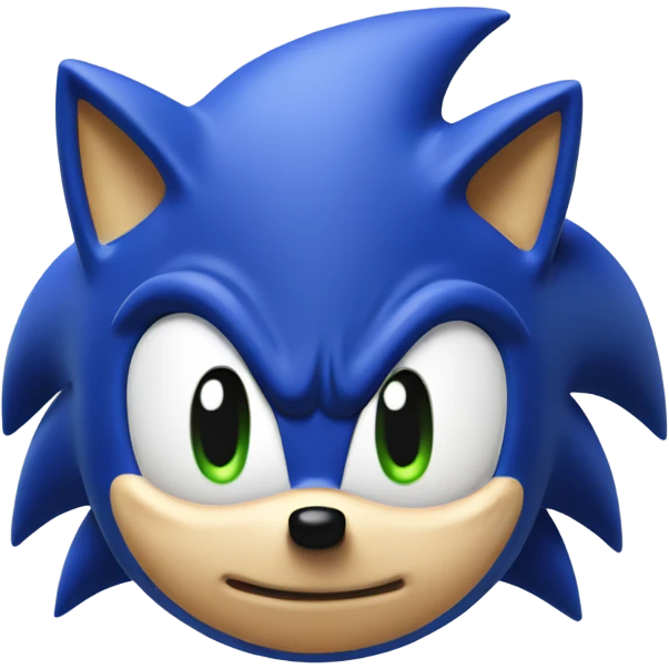 Sonic the hedgehog emoji