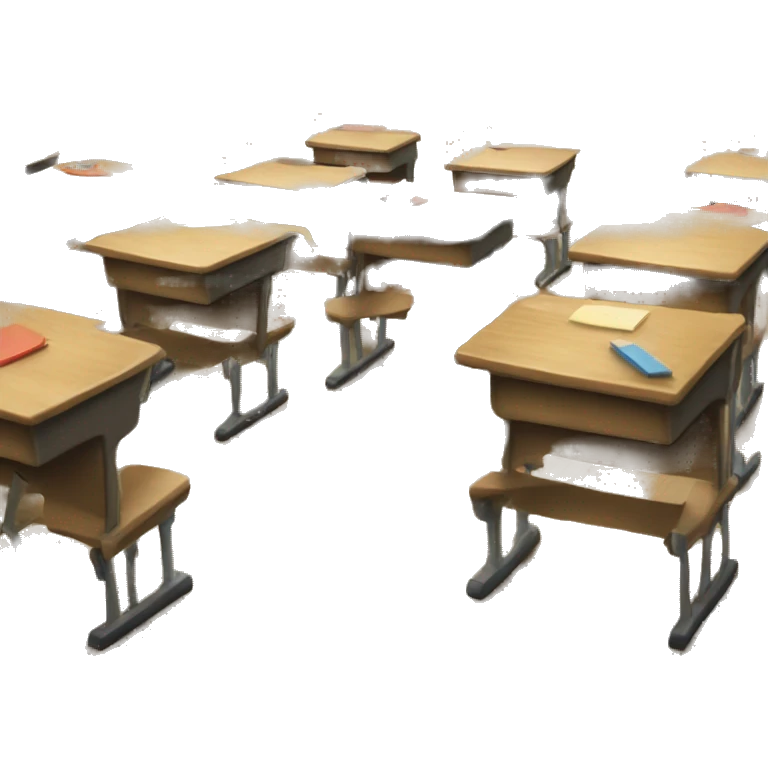 School classroom chalkboadd emoji