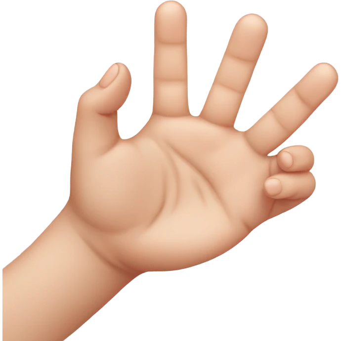 Baby finger promise emoji