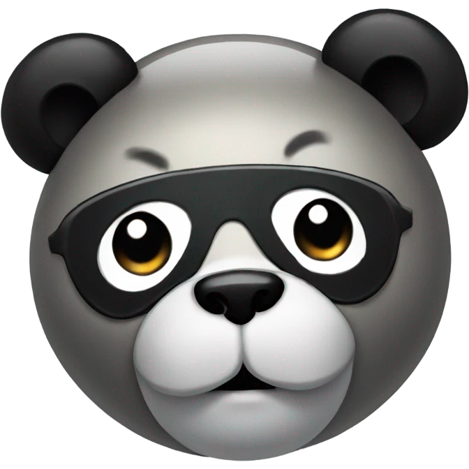 Disco panda  emoji