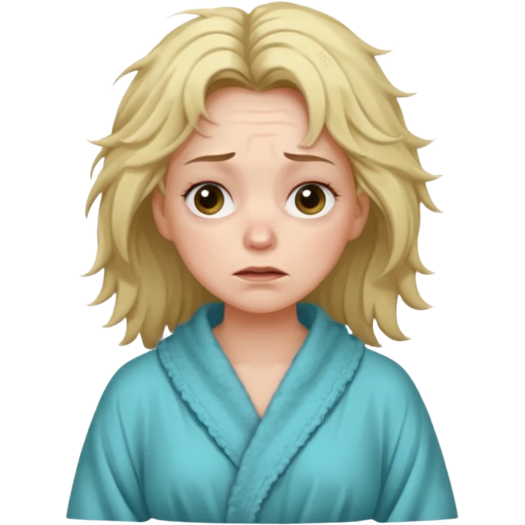 Tired overwhelmed mama emoji