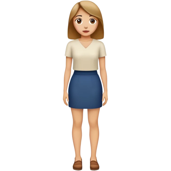 woman full body standing emoji