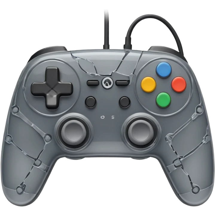 broken game controller emoji