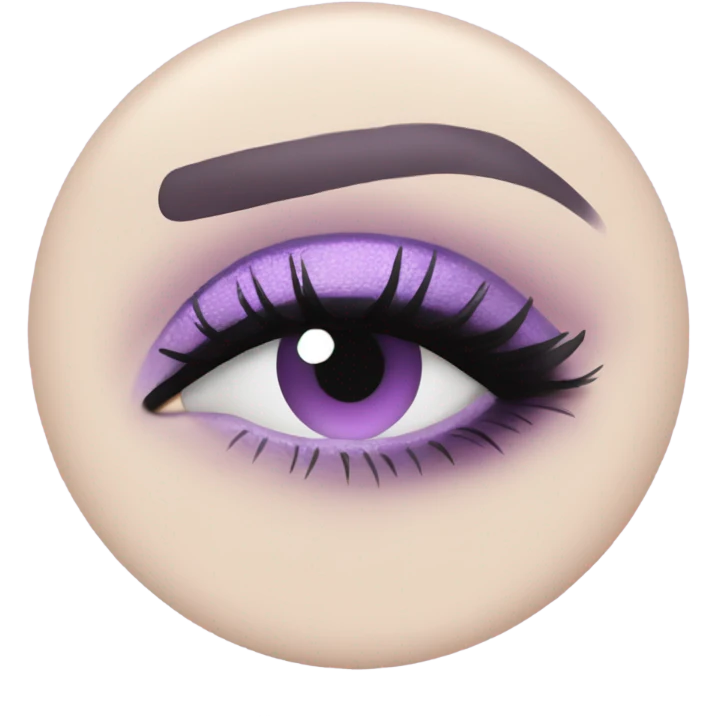 eyeshadow box pastel purple  emoji