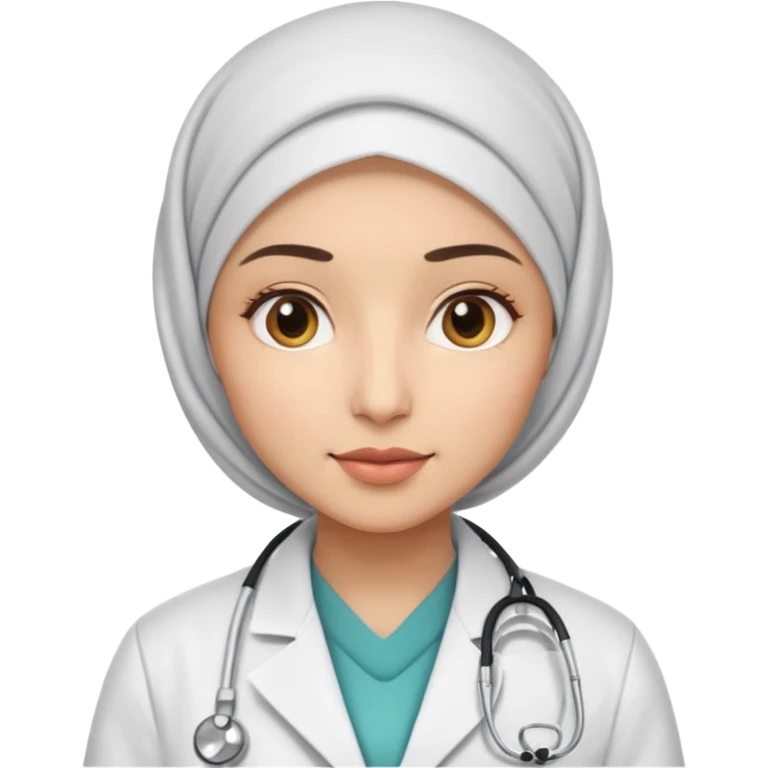 hijab woman doctor emoji