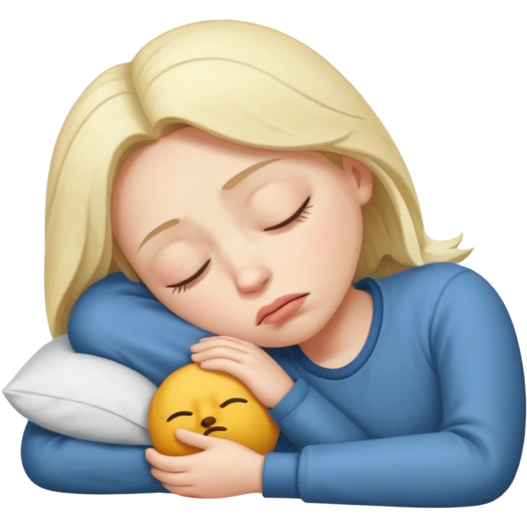 Sleepy Character zzz emoji