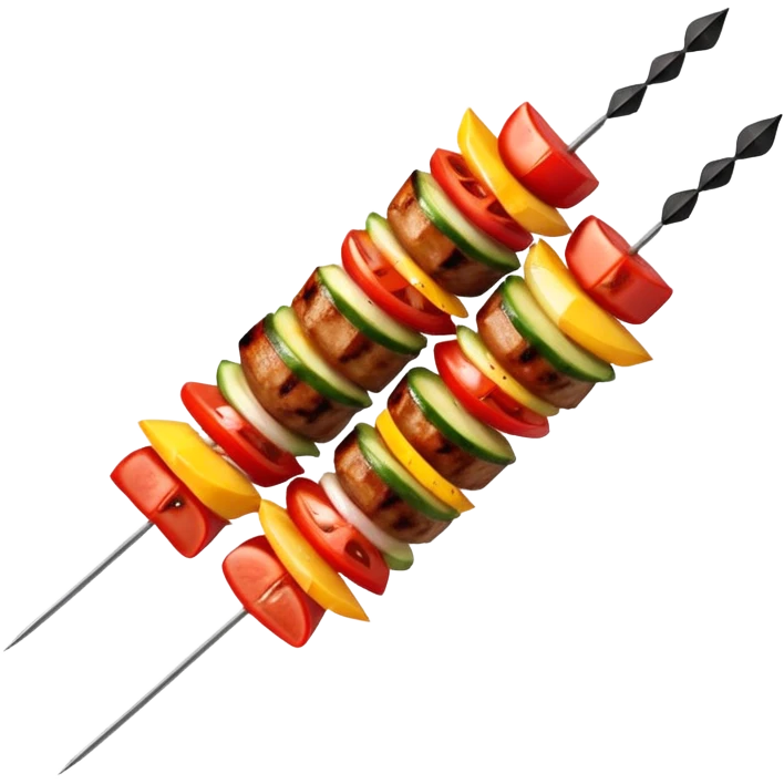 shashlik on a skewer emoji
