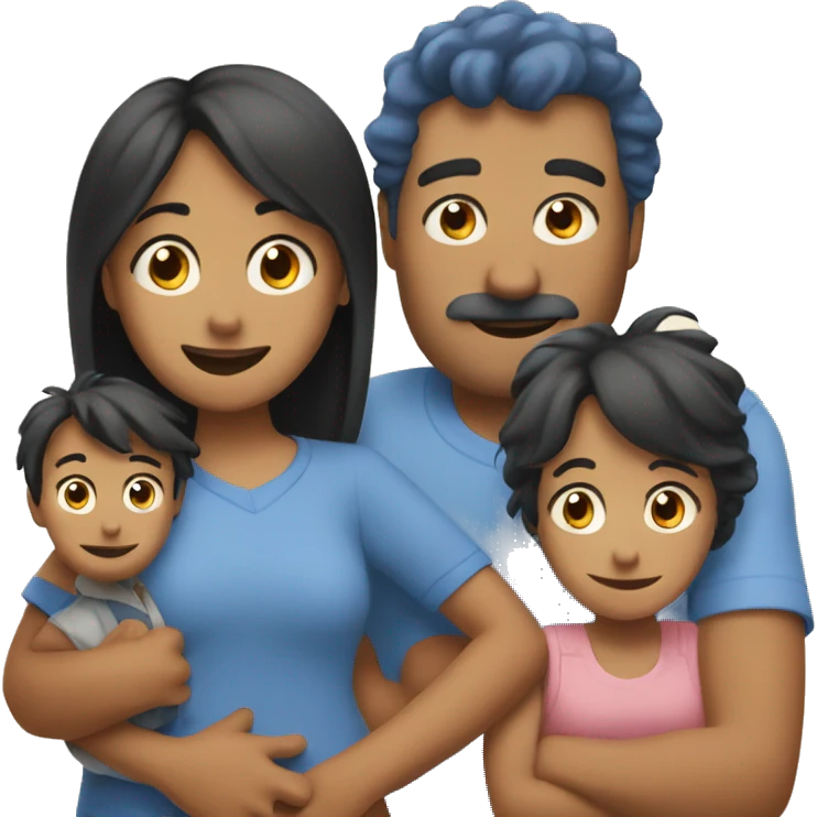 Bluey family emoji