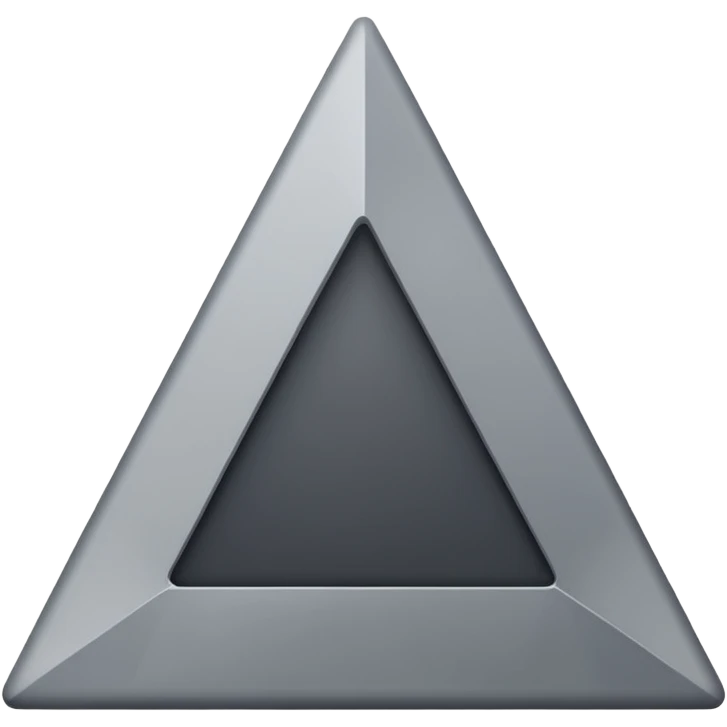 gray triangle emoji