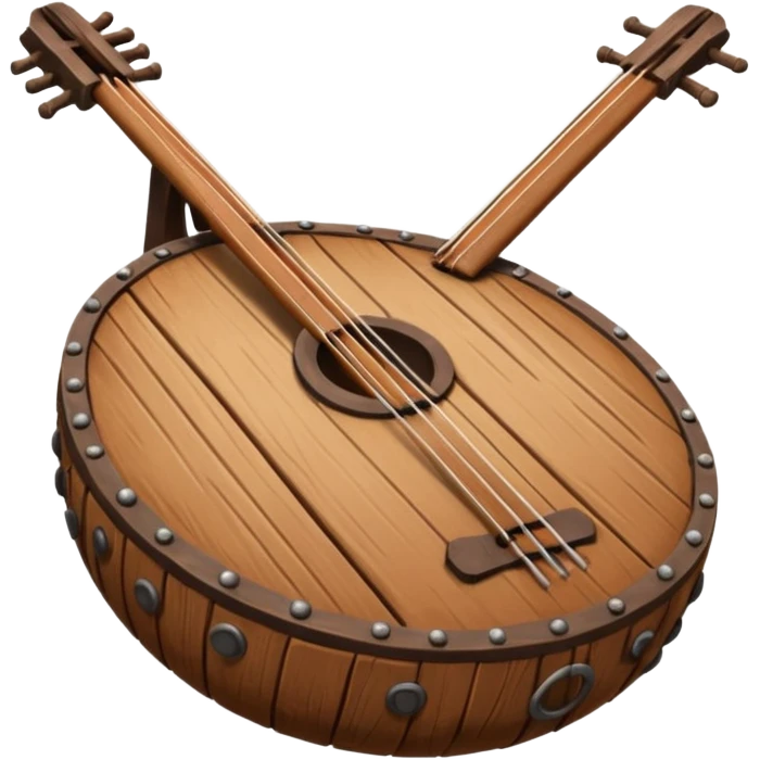 ancient Viking musical instrument emoji
